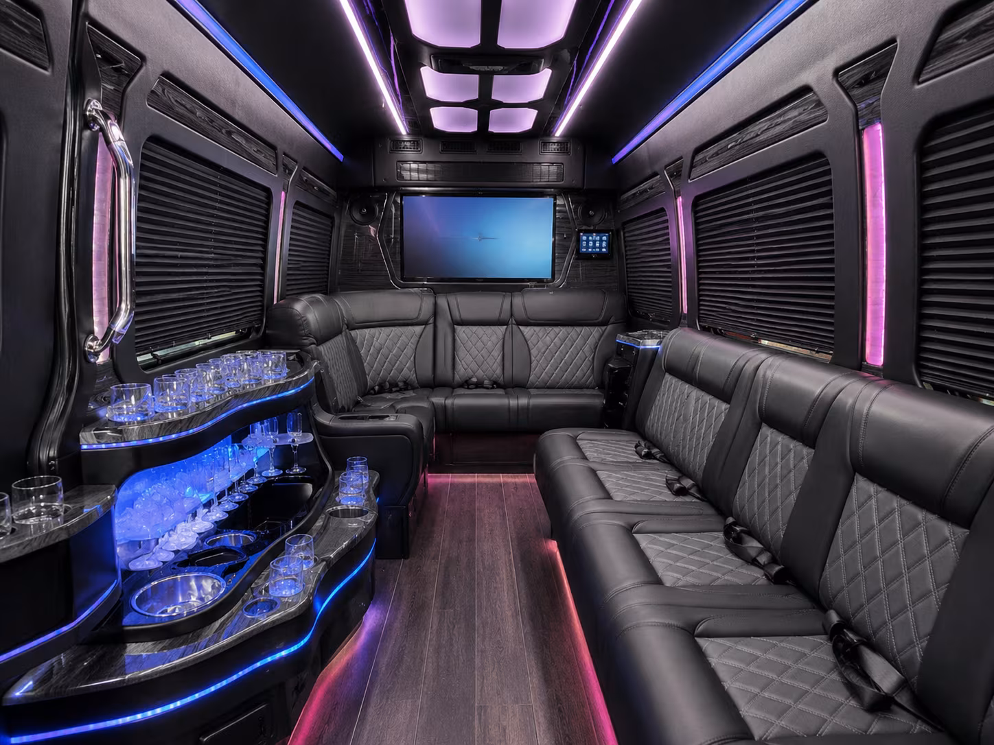 bus rentals for corporate team events and client entertainment