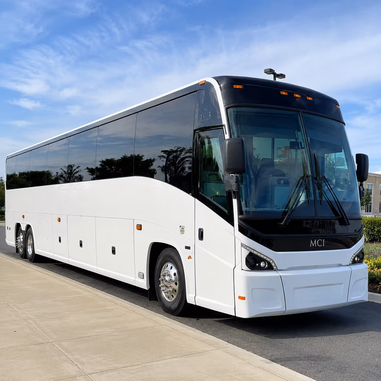 charter bus rentals group transfers at lafayette regional airport lft