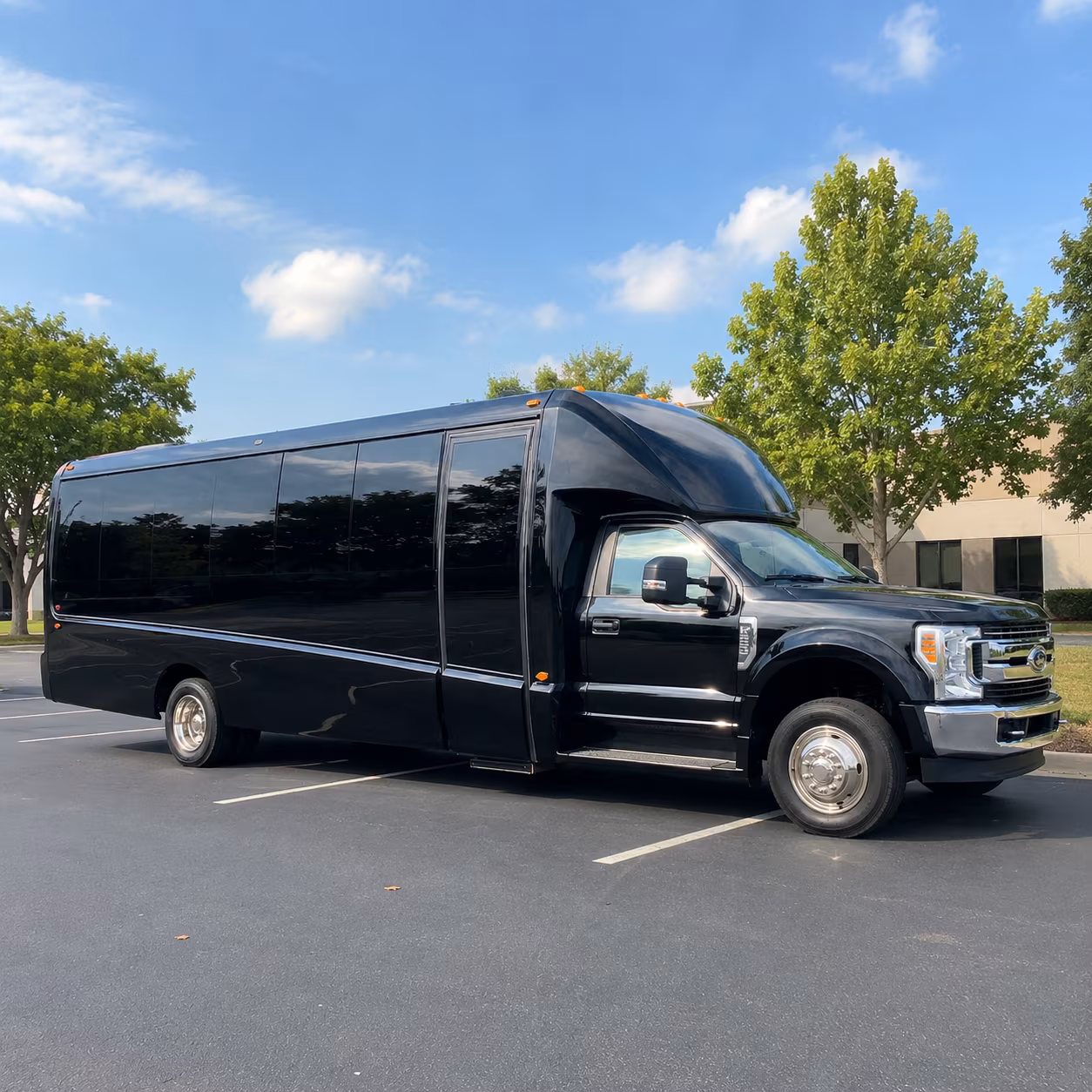 charter buses for large lafayette prom groups and school coordinated transportation