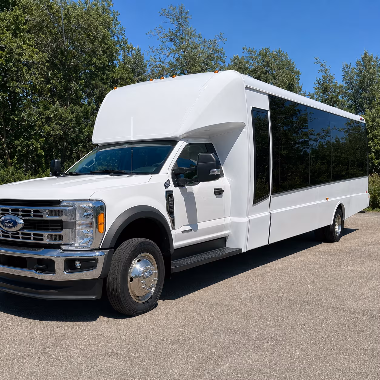 hotel to venue shuttle buses for lafayette corporate groups