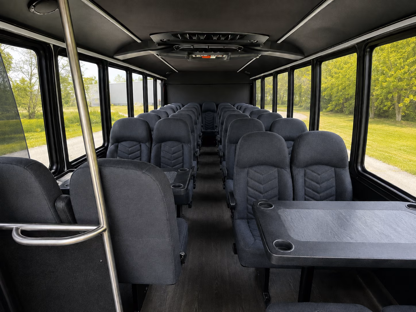 lafayette 15 passenger minibus inside
