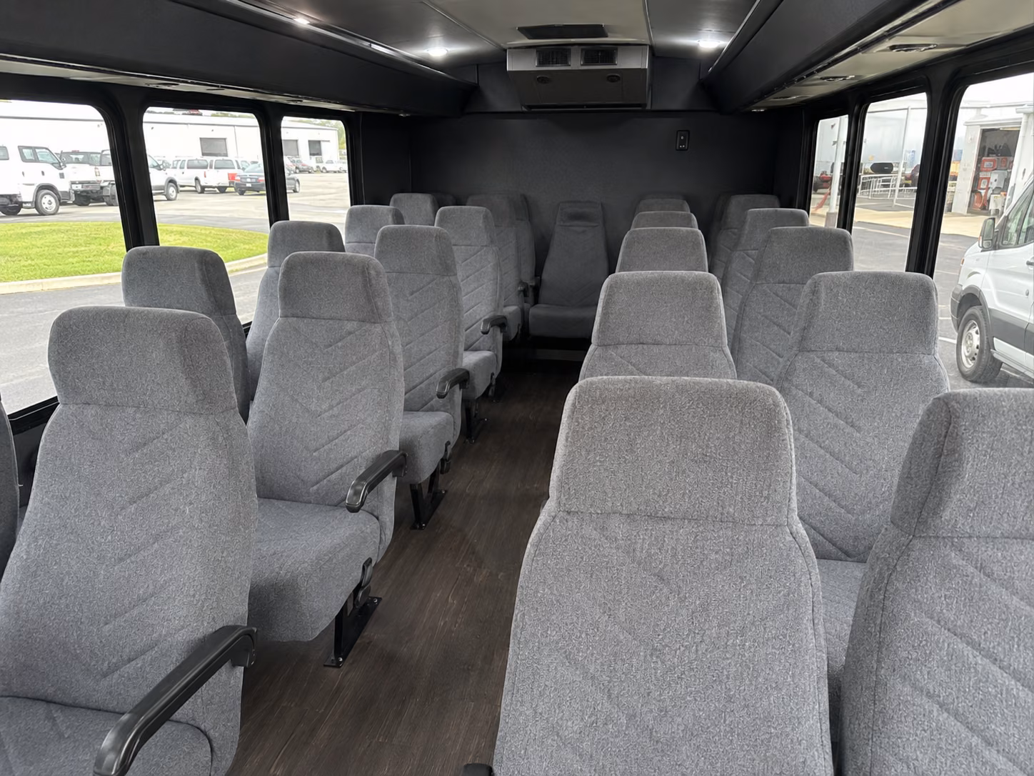 lafayette 20 passenger minibus inside