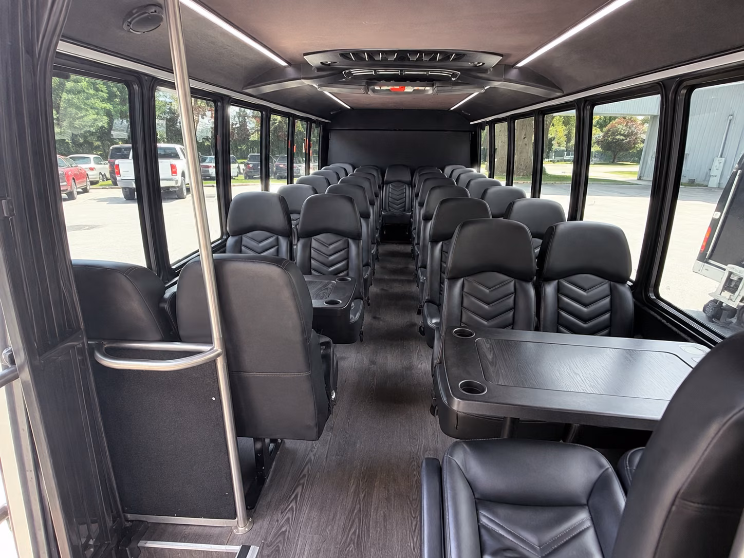 lafayette 20 passenger minibus interior