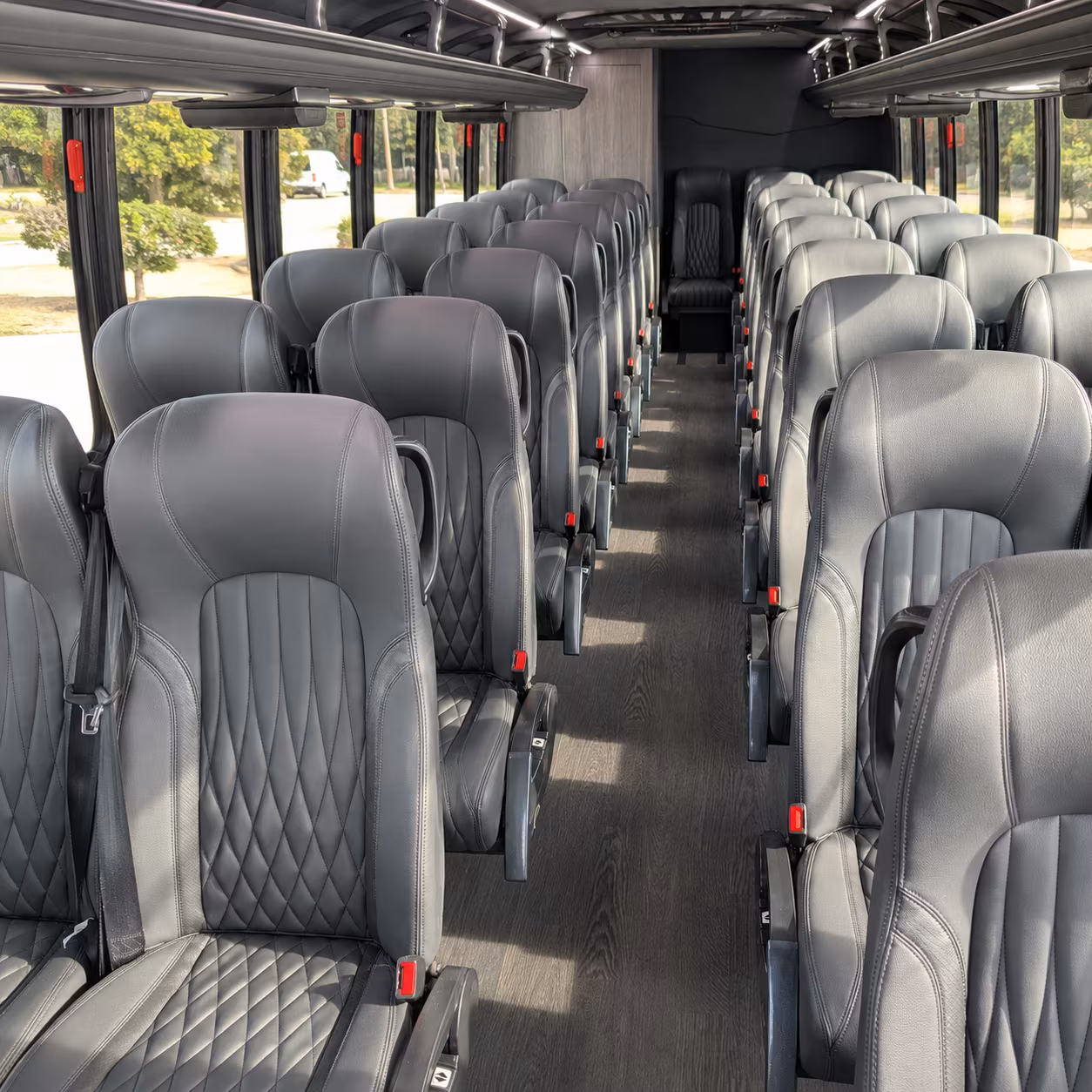 lafayette 25 passenger minibus inside