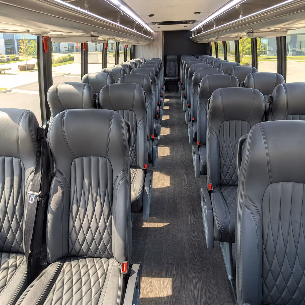 lafayette 25 passenger minibus interior