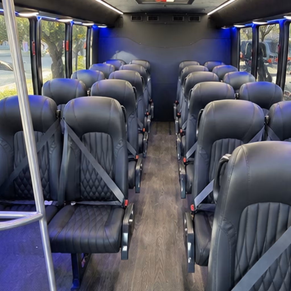 lafayette 30 passenger minibus inside