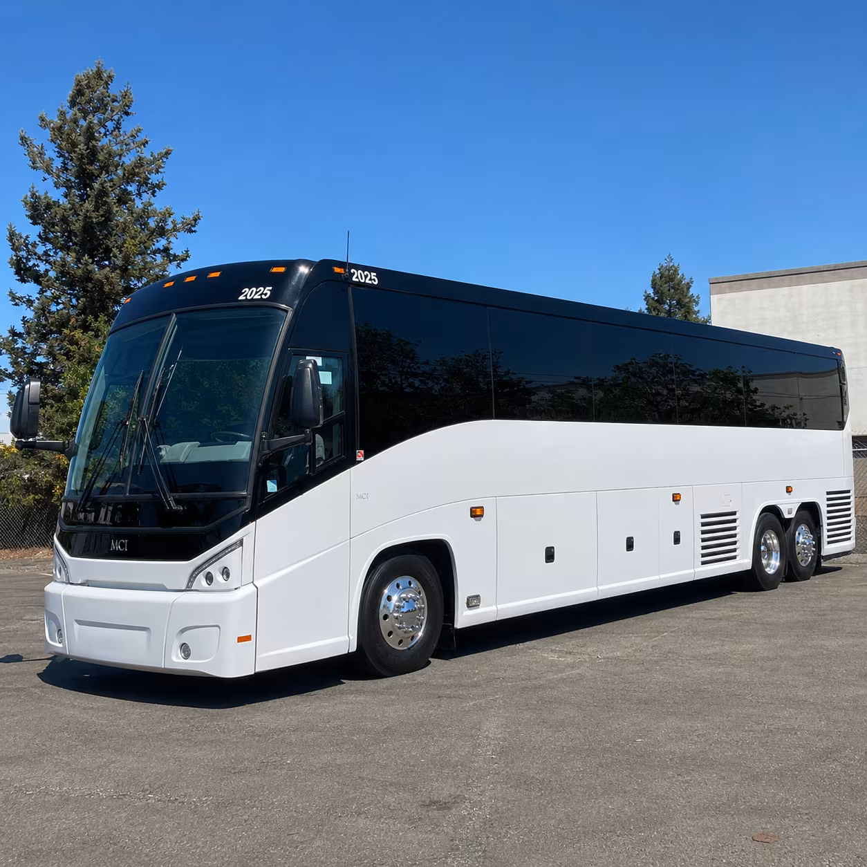 lafayette 56 passenger charter bus