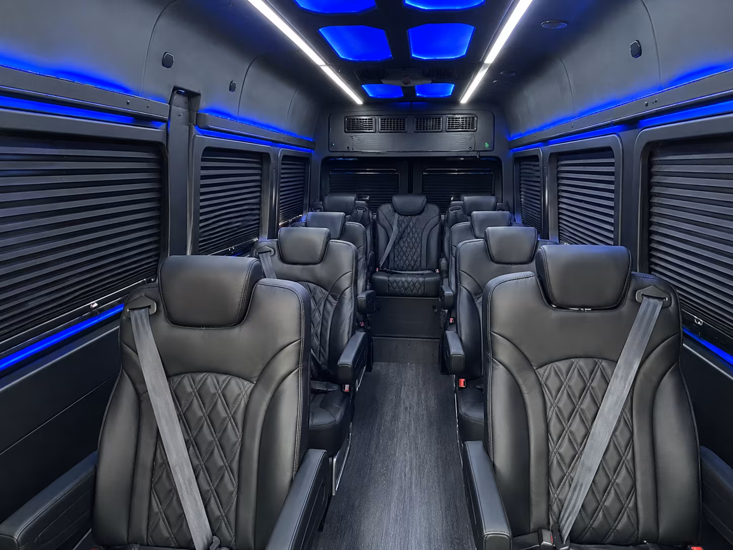 lafayette corporate event transportation onboard seating
