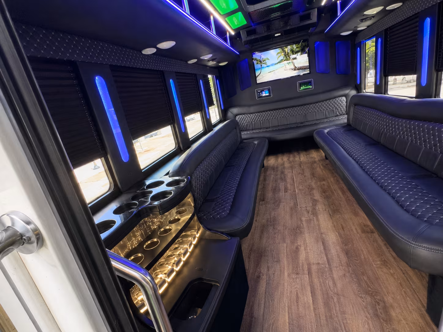 lafayette corporate party bus rental