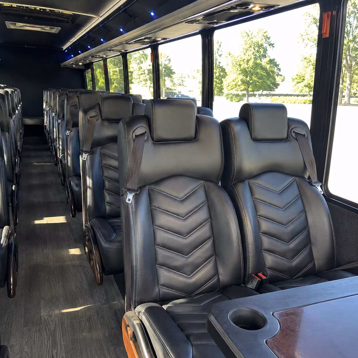 lafayette employee transportation onboard seating