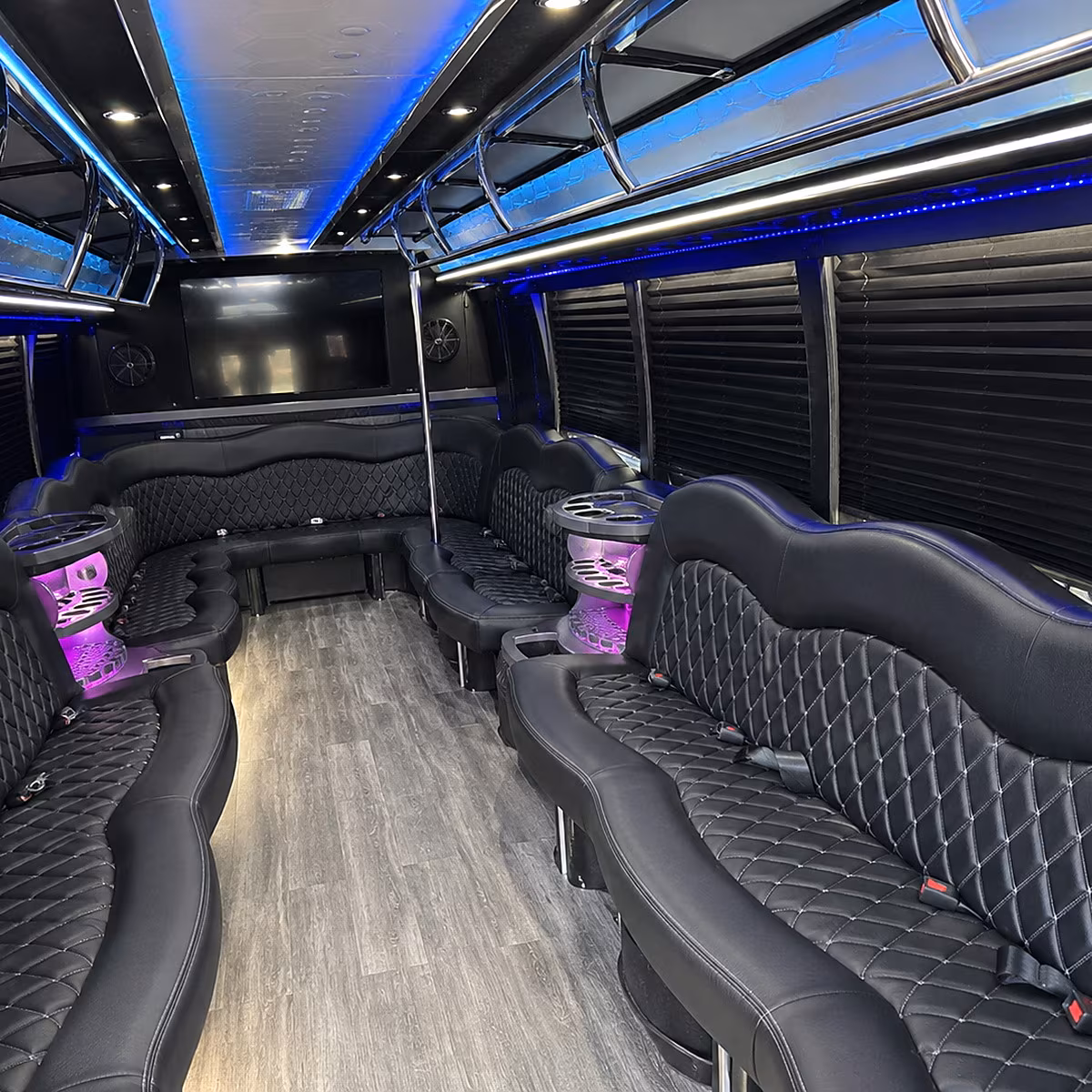 lafayette new years eve party bus rental