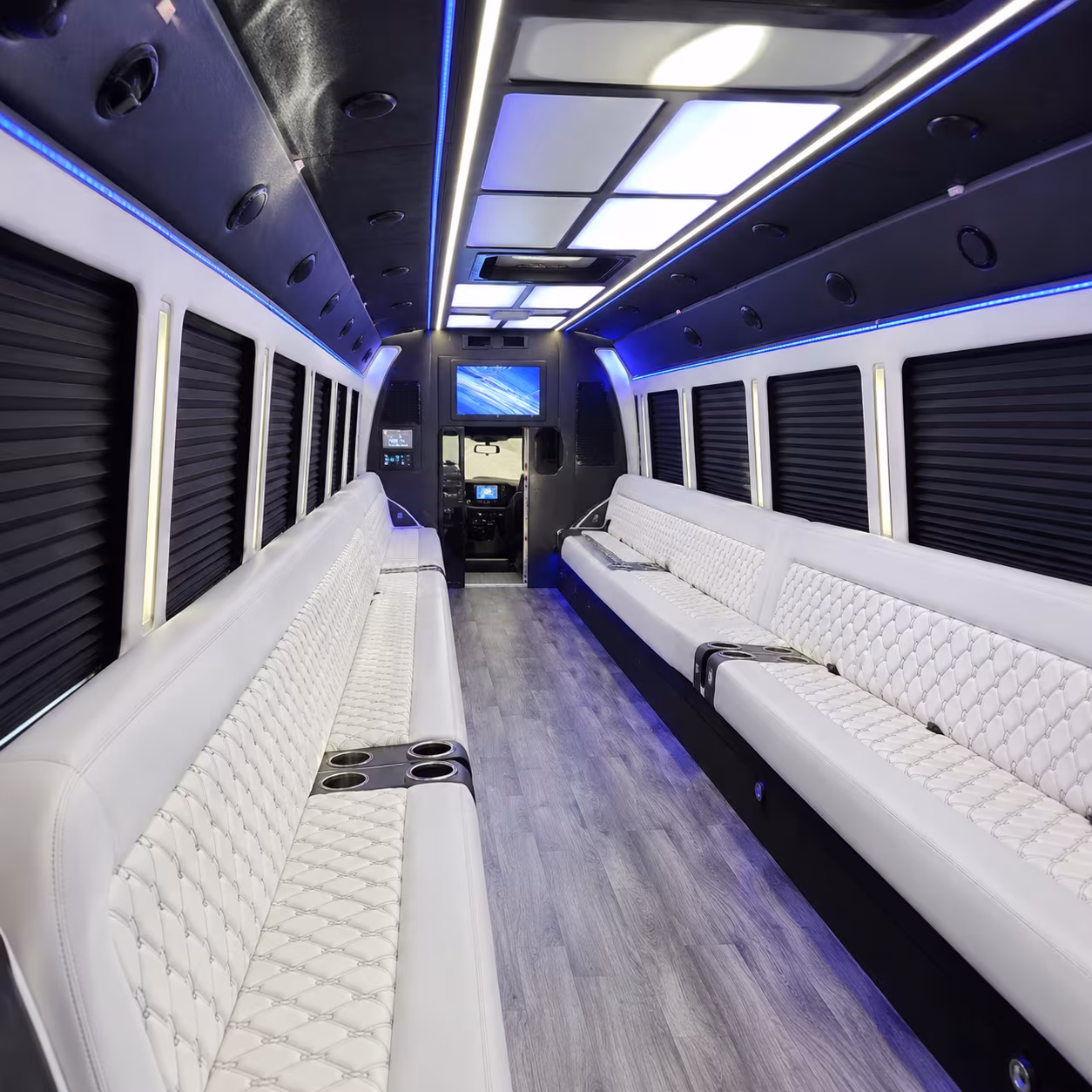 lafayette party bus inside