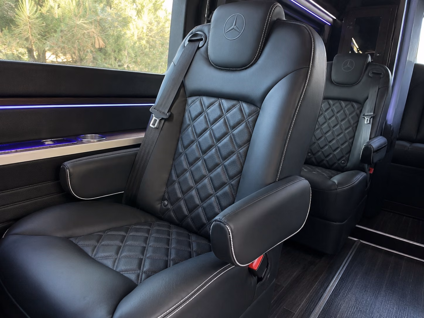 lafayette private event transportation onboard seating