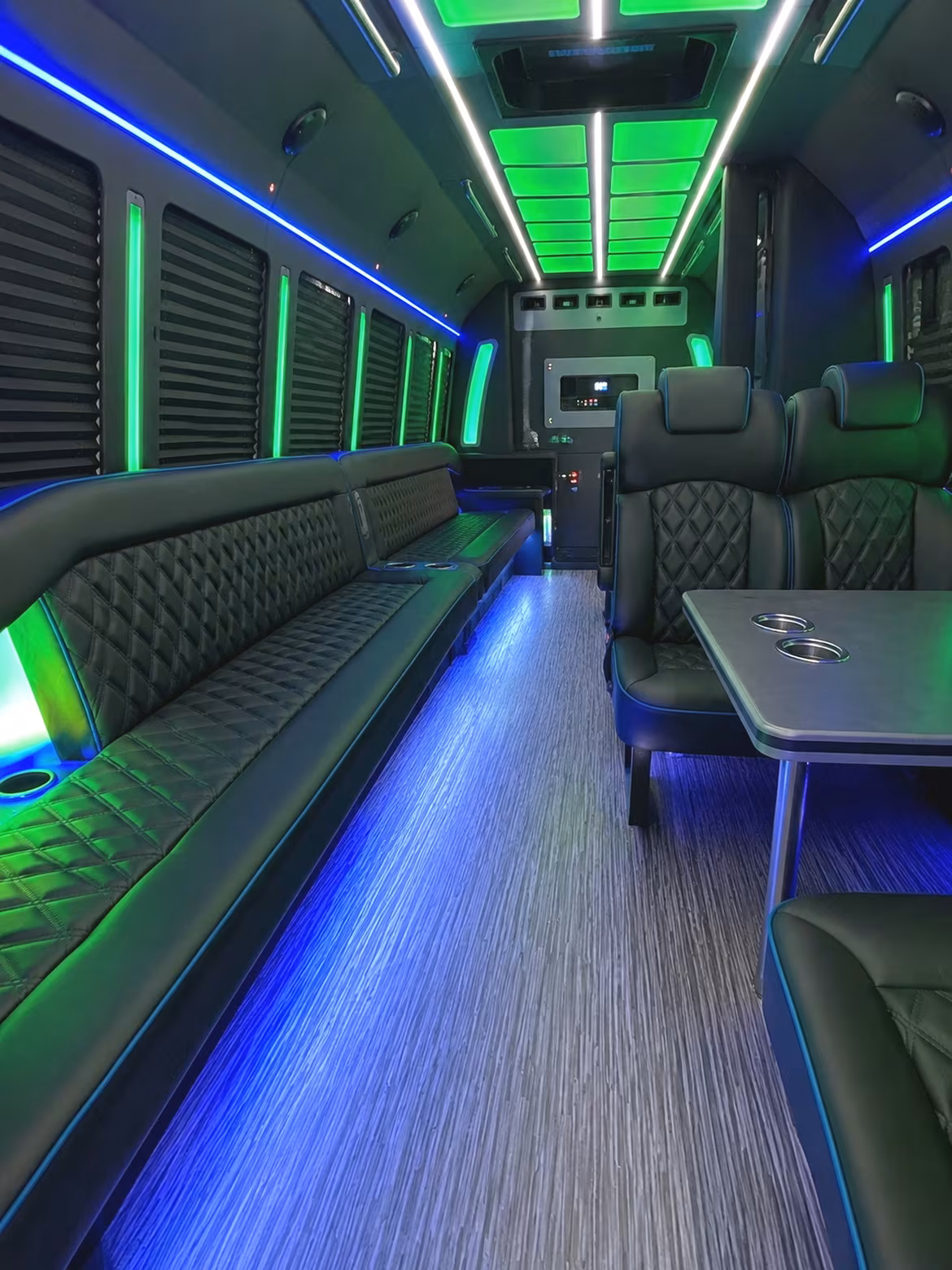 lafayette quincea n era sweet 16 party bus rental