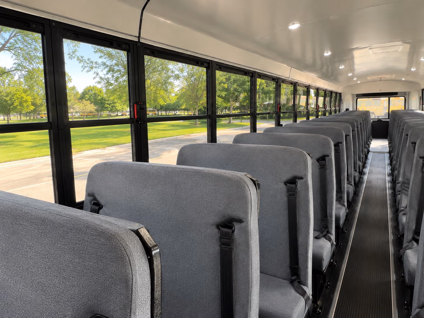lafayette school bus interior