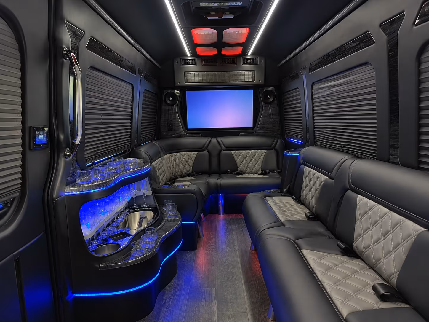 lafayette sprinter limousine interior