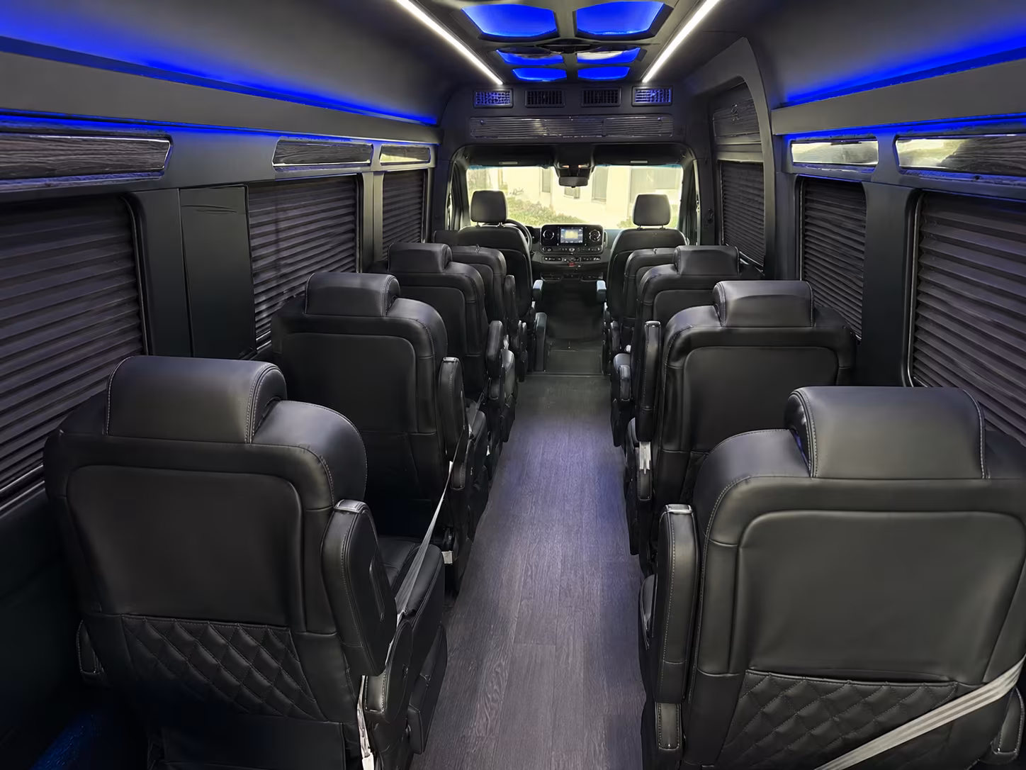 lafayette sprinter van with driver inside