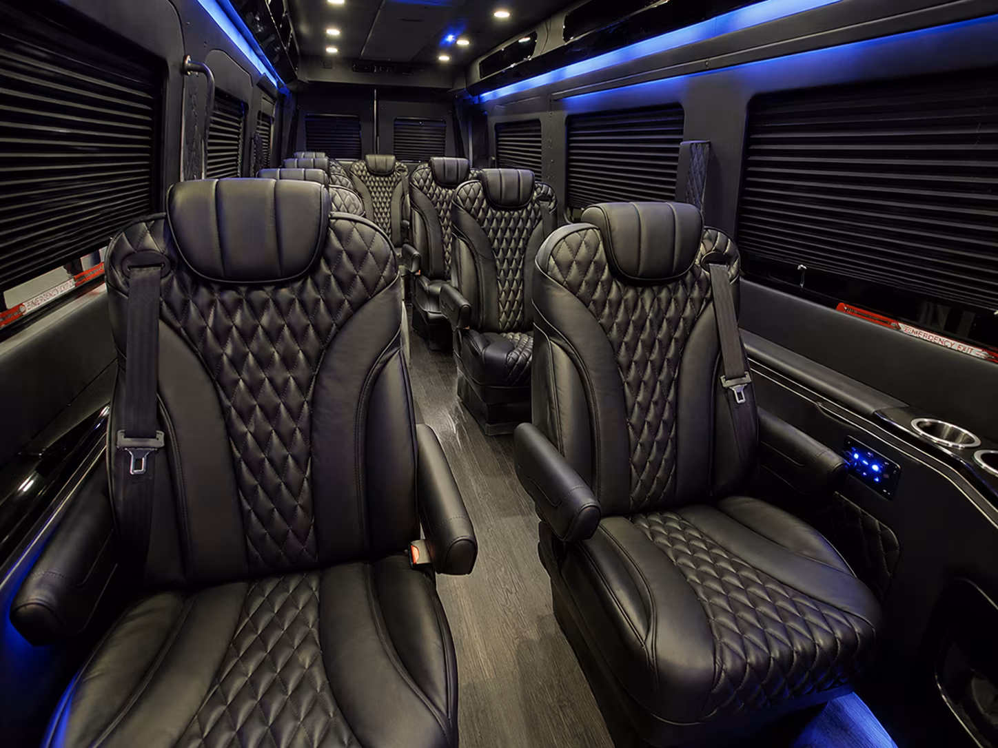 lafayette sprinter van with driver interior