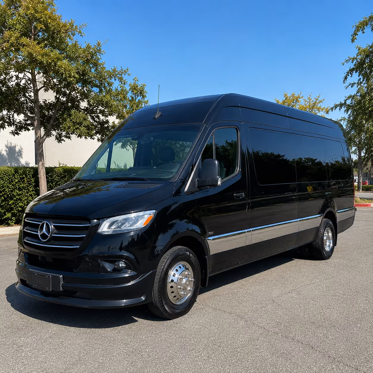 lafayette sprinter van with driver