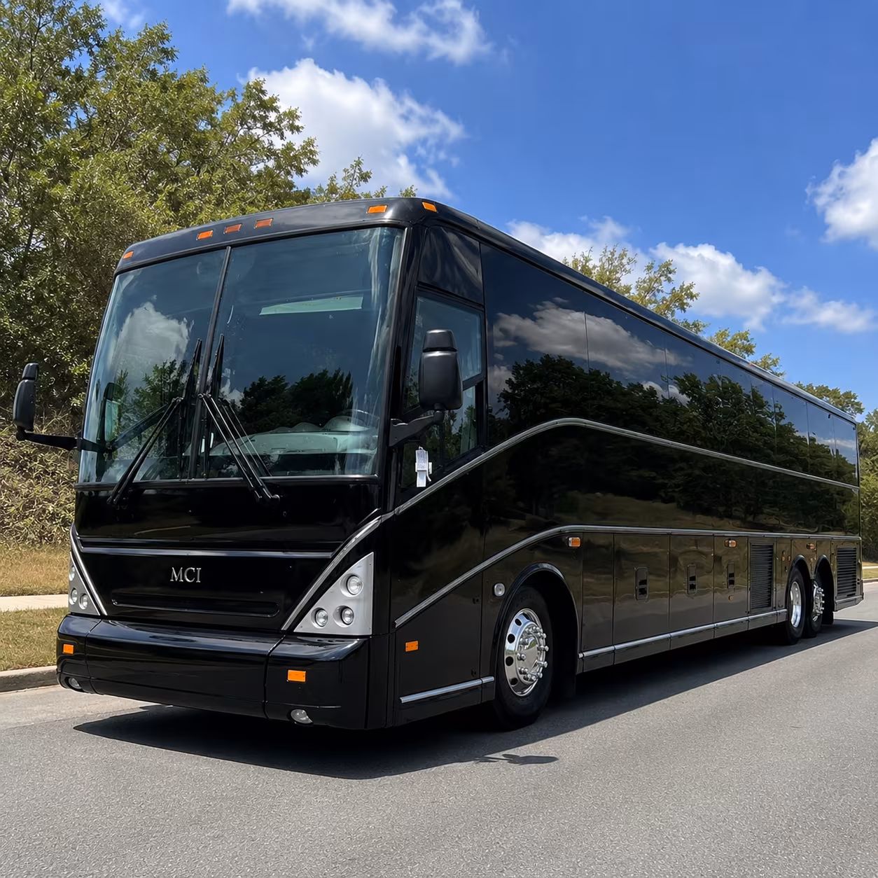 shuttle buses for lafayette business parks and corporate campuses