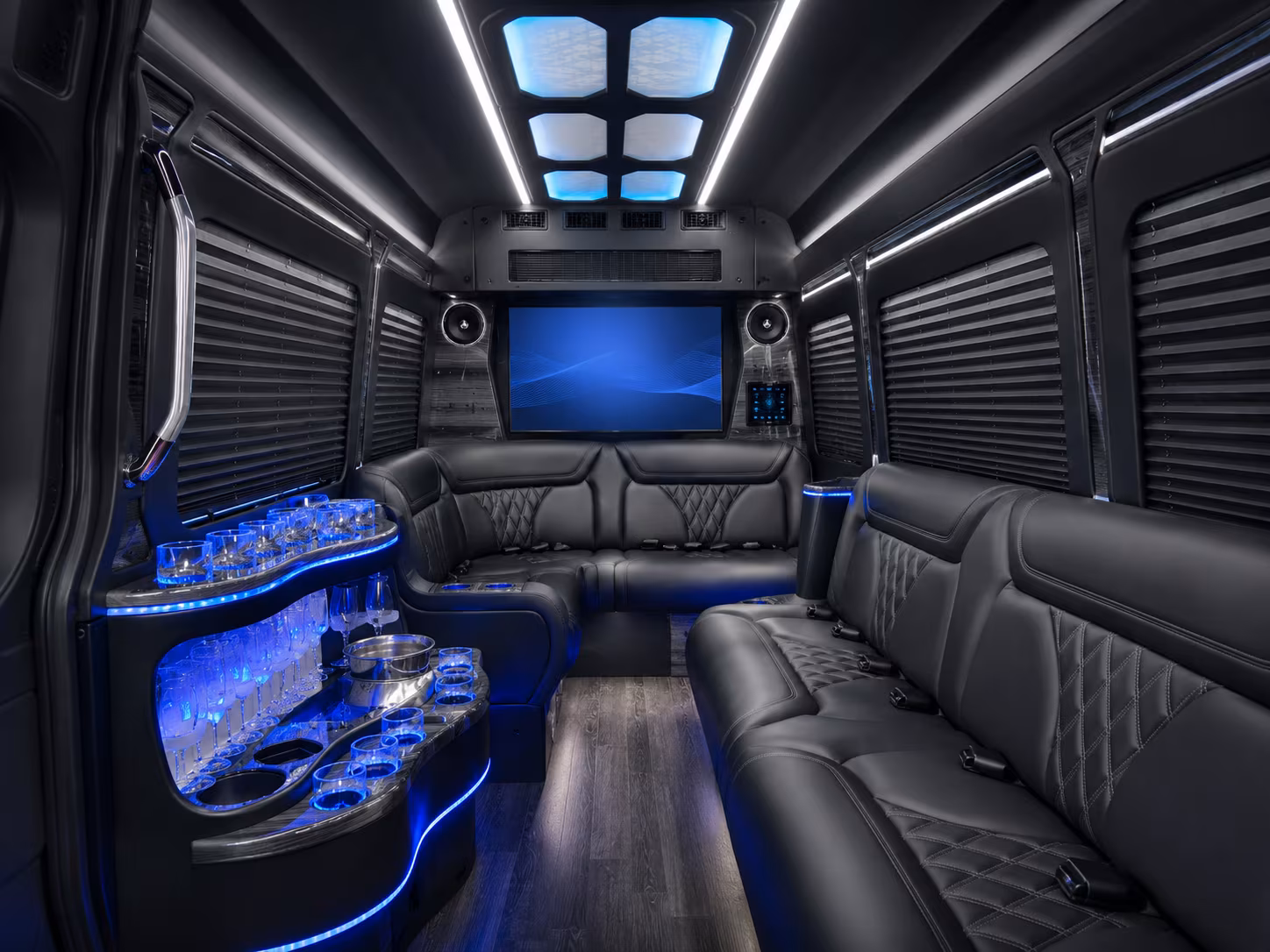 transportation buses for lafayette funeral processions and memorial services