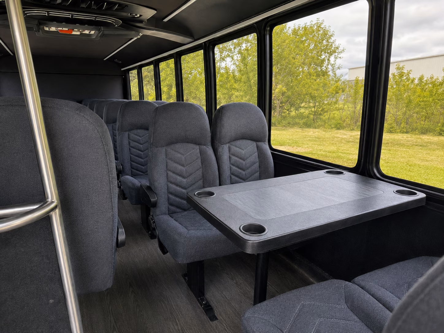 wedding guest shuttle buses between lafayette hotels and ceremony venues